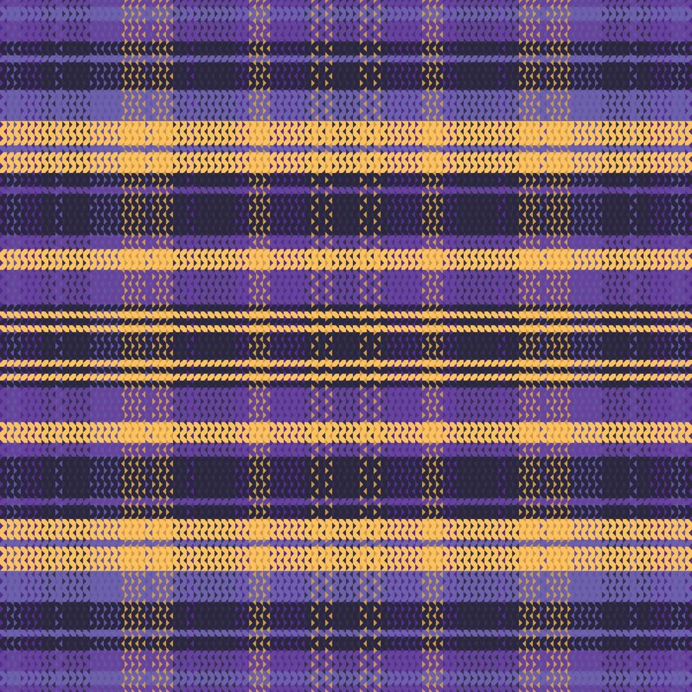 Tartan or plaid retro color pattern. vector
