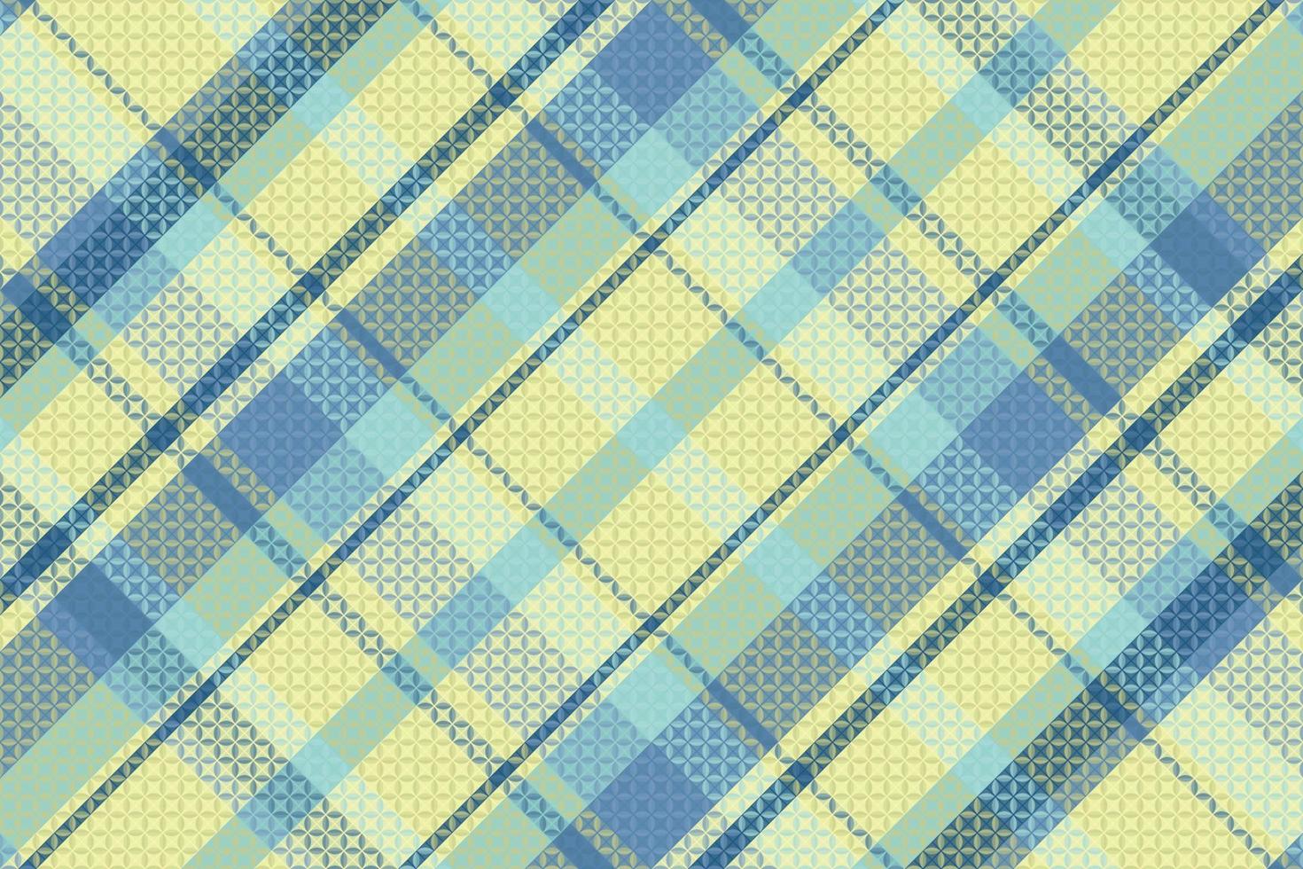 Tartan or plaid winter color pattern. vector