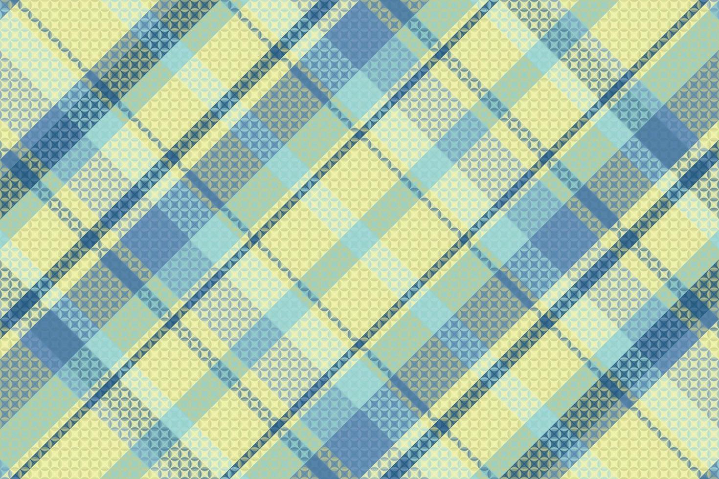 Tartan or plaid winter color pattern. vector