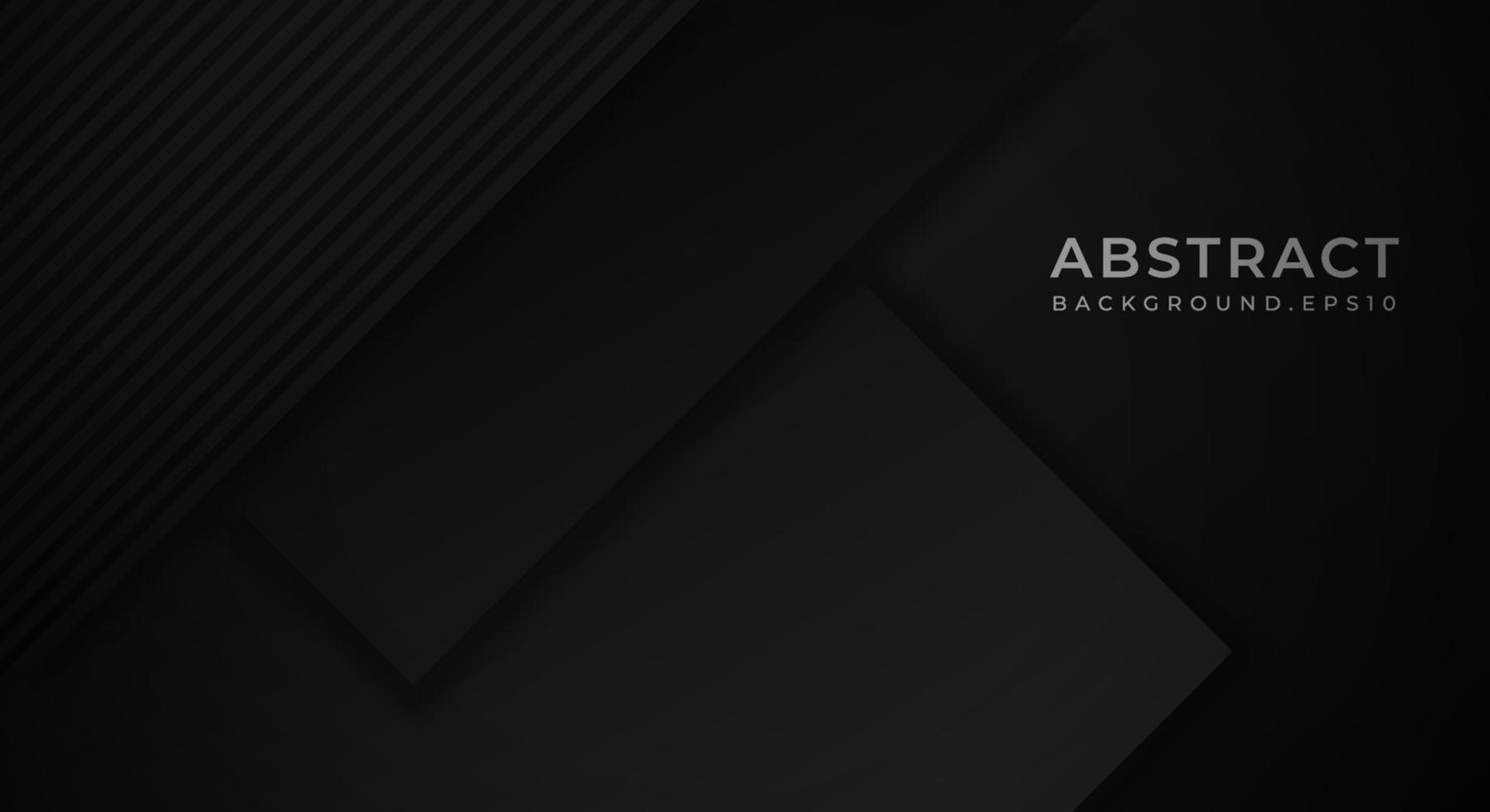 Abstract Background Textured with Dark Black Paper Layers. Usable for Decorative web layout, Poster, Banner, Corporate Brochure and Seminar Template Design vector