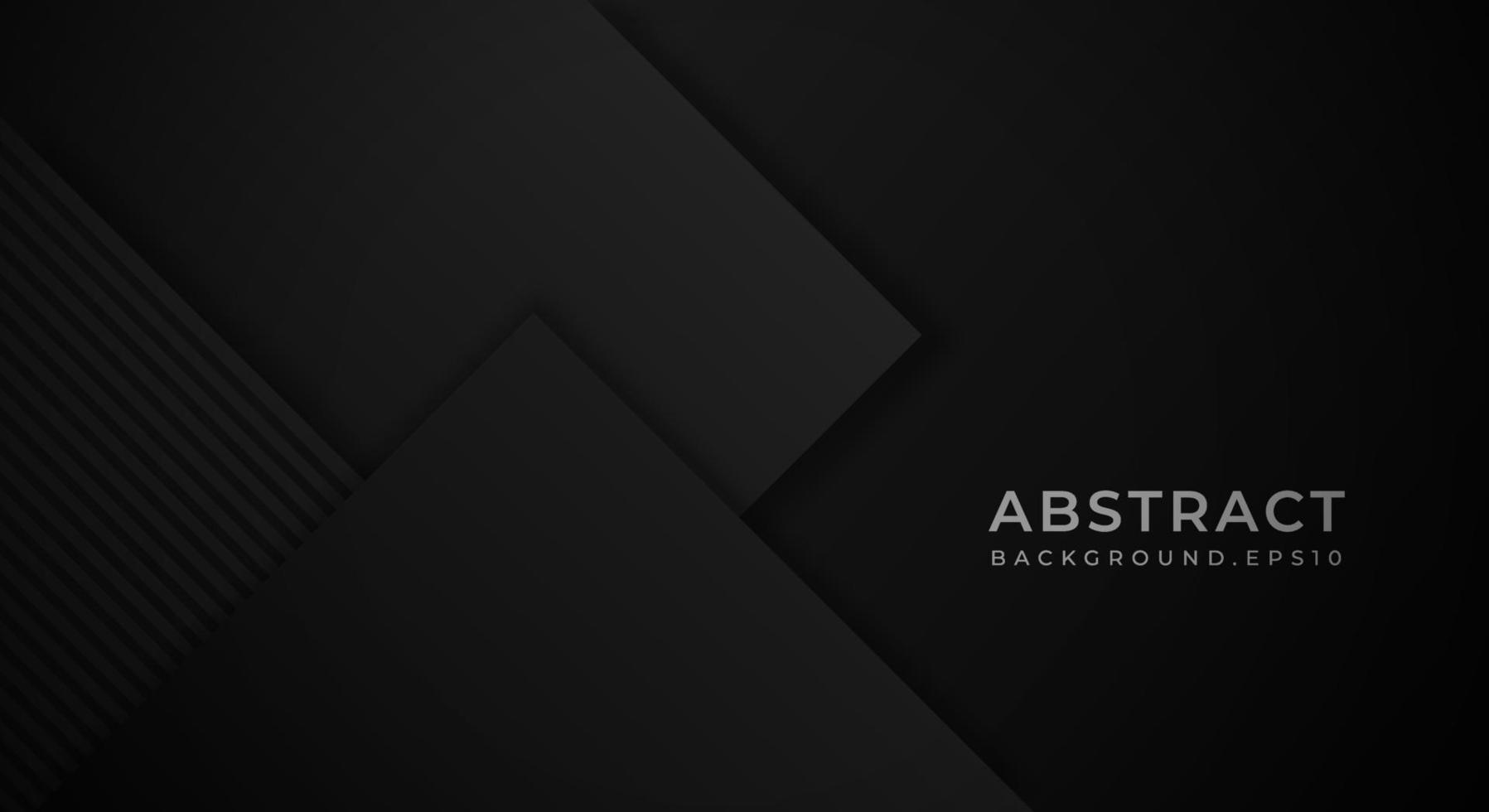 Abstract Background Textured with Dark Black Paper Layers. Usable for Decorative web layout, Poster, Banner, Corporate Brochure and Seminar Template Design vector