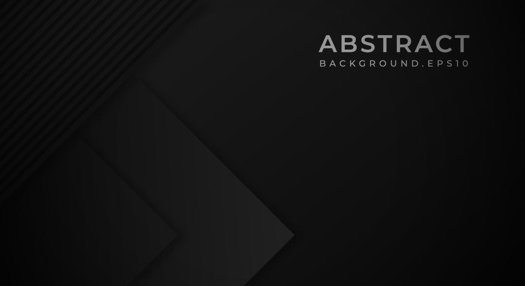 Abstract Background Textured with Dark Black Paper Layers. Usable for Decorative web layout, Poster, Banner, Corporate Brochure and Seminar Template Design vector