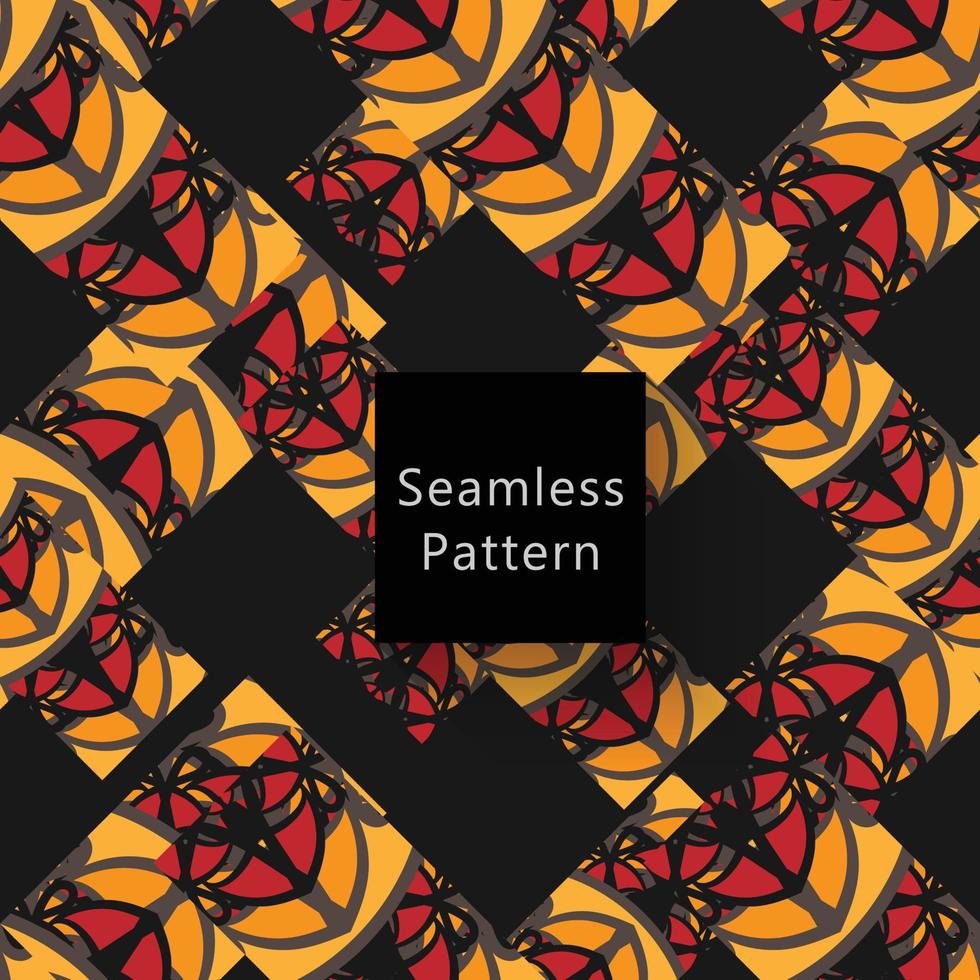 Abstract seamless pattern with geometric pattern. background, wallpaper, home textile digital vector and flower shaped pattern new. the design can be used for all purposes