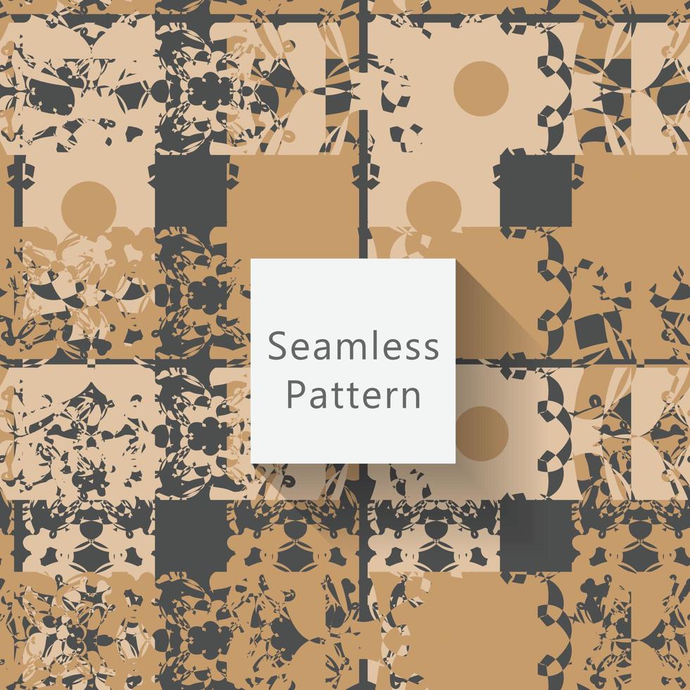 Abstract seamless pattern with geometric pattern. background, wallpaper, home textile digital vector and flower shaped pattern new. the design can be used for all purposes