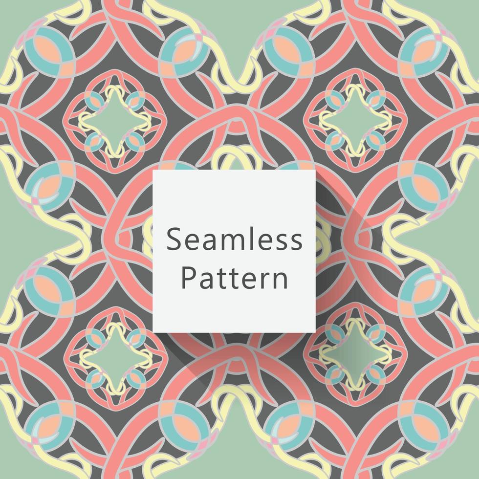 Abstract seamless pattern with geometric pattern. background, wallpaper, home textile digital vector and flower shaped pattern new. the design can be used for all purposes