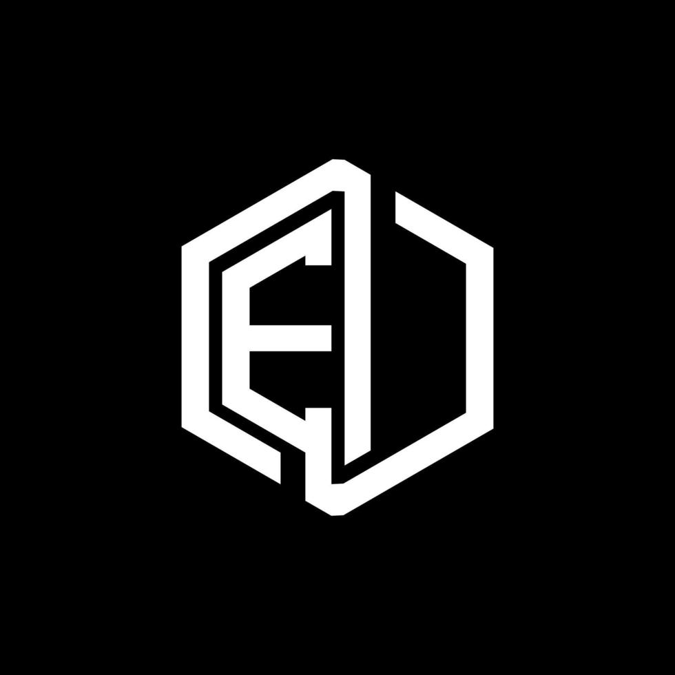 EI letter logo design in illustration. Vector logo, calligraphy designs for logo, Poster, Invitation, etc.