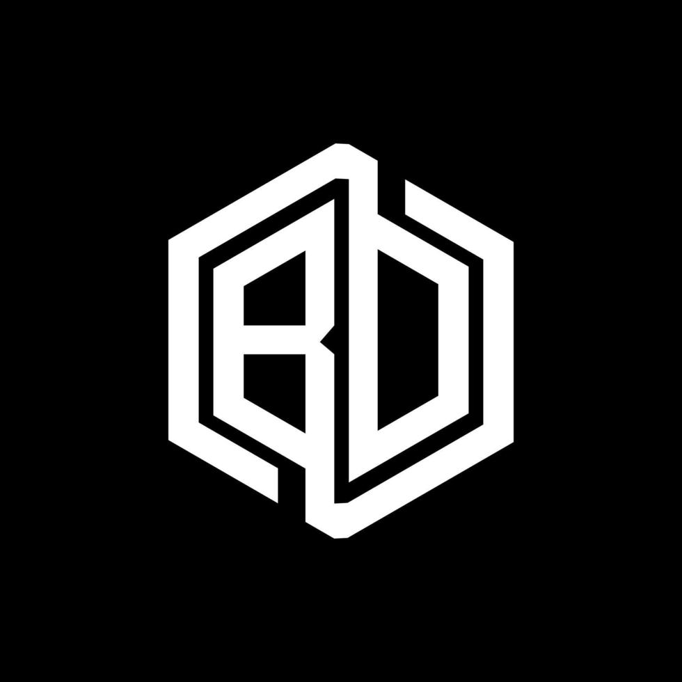 BO letter logo design in illustration. Vector logo, calligraphy designs for logo, Poster, Invitation, etc.