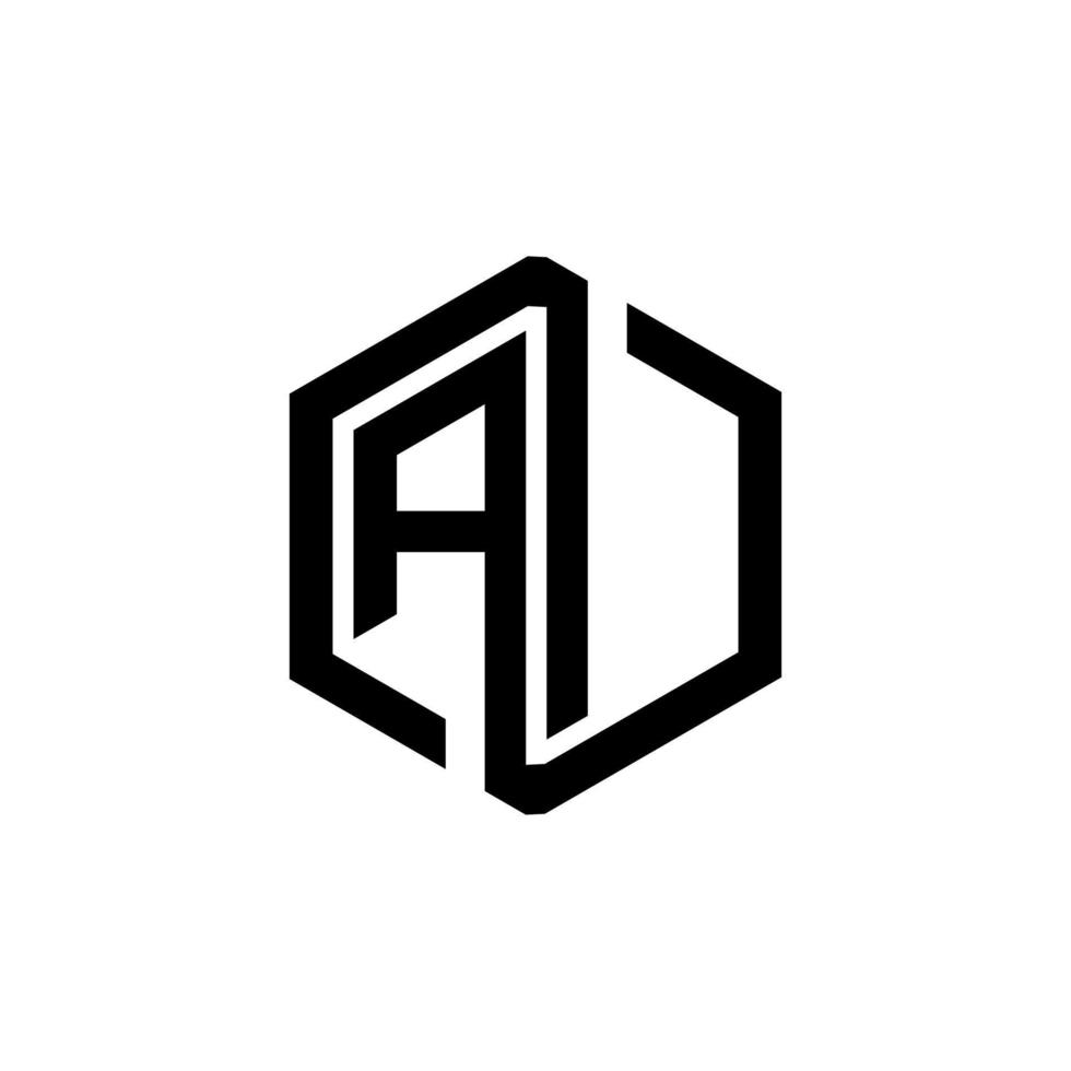 AI letter logo design in illustration. Vector logo, calligraphy designs for logo, Poster, Invitation, etc.