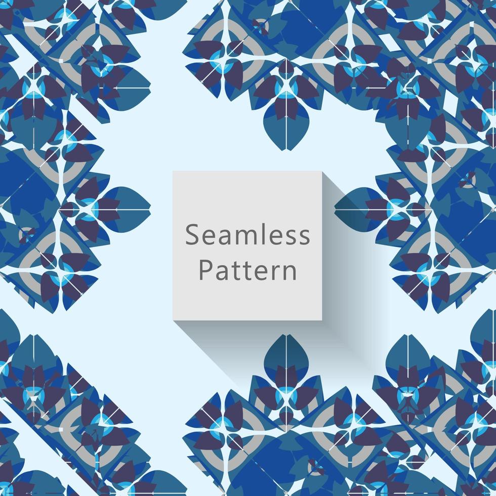 Abstract seamless pattern with geometric pattern. background, wallpaper, home textile digital vector and flower shaped pattern new