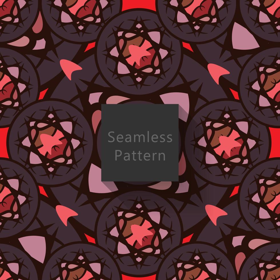 Abstract seamless pattern with geometric pattern. background, wallpaper, home textile digital vector and flower shaped pattern new