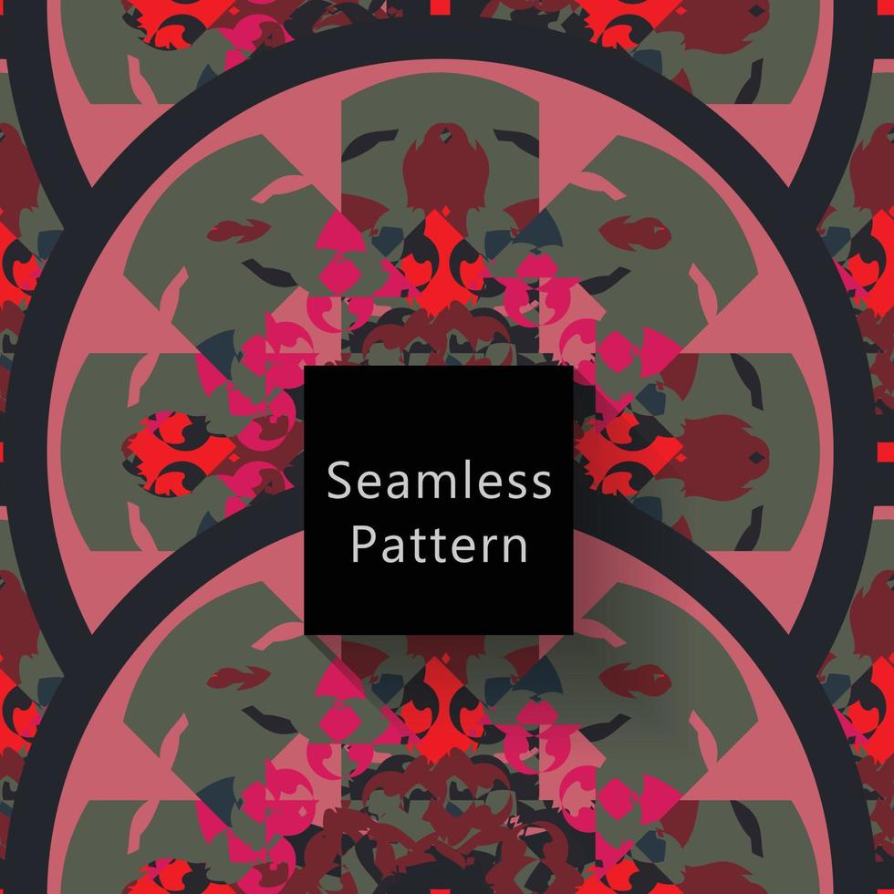 Abstract seamless pattern with geometric pattern. background, wallpaper, home textile digital vector and flower shaped pattern new