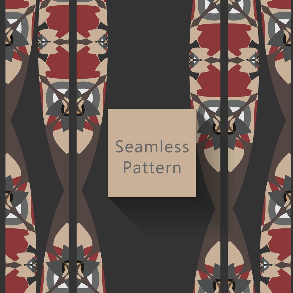 Abstract seamless pattern with geometric pattern. background, wallpaper, home textile digital vector and flower shaped pattern new