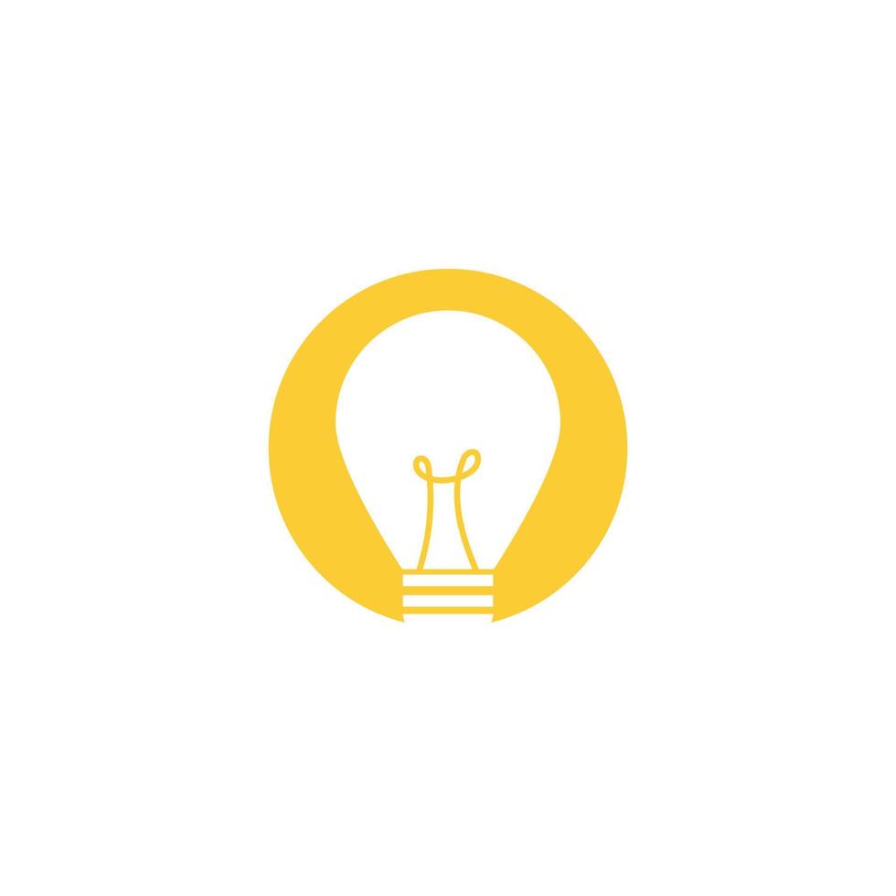 Bulb logo vector