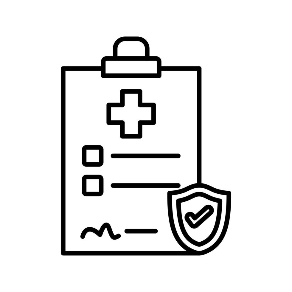 Health Insurance Vector Icon