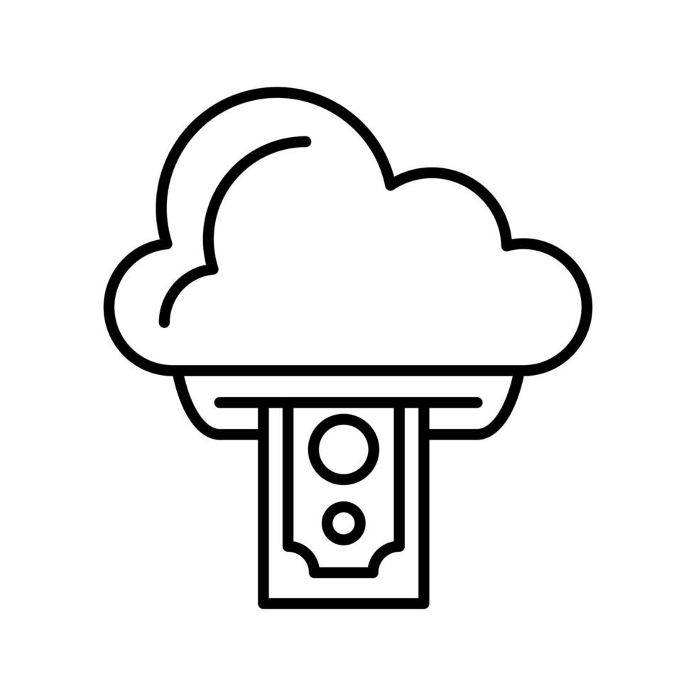 Cloud Computing Vector Icon