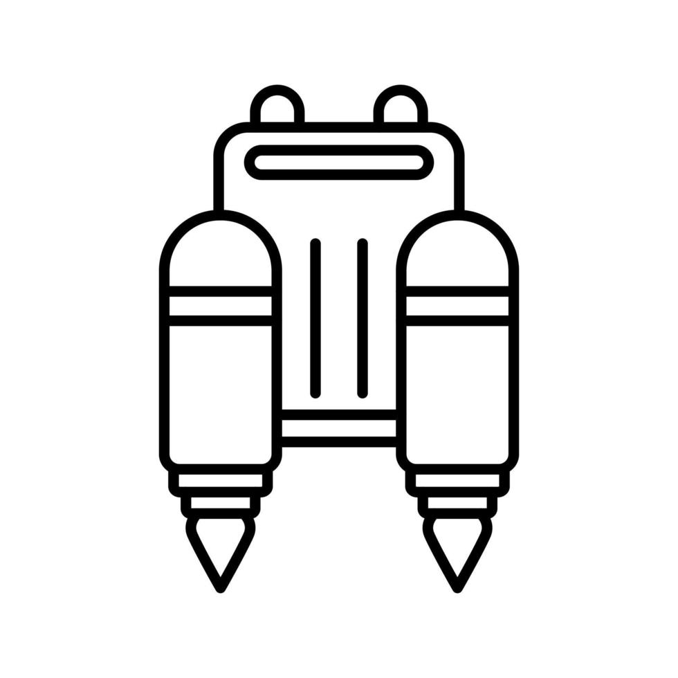 Jetpack Vector Icon