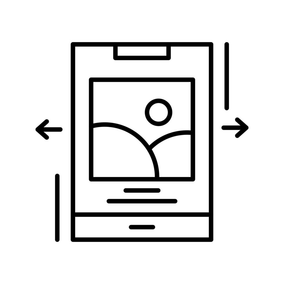 Swipe Vector Icon