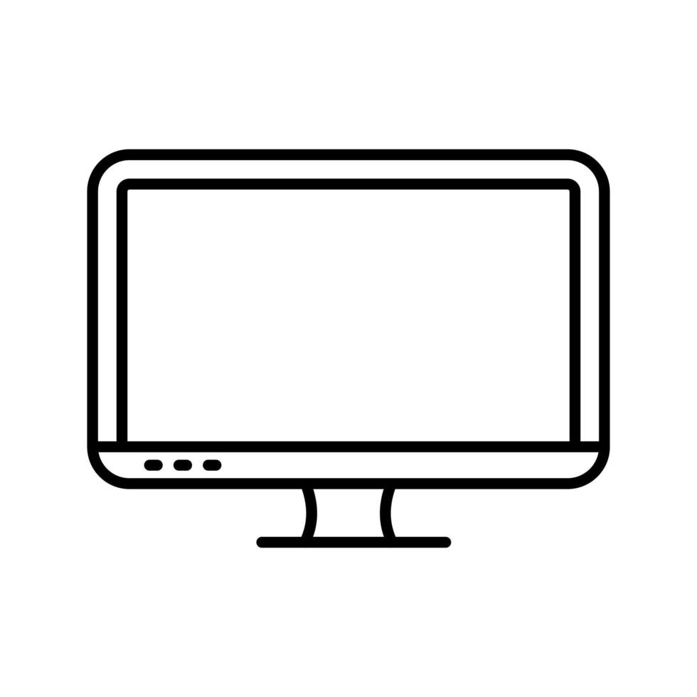 Lcd Vector Icon