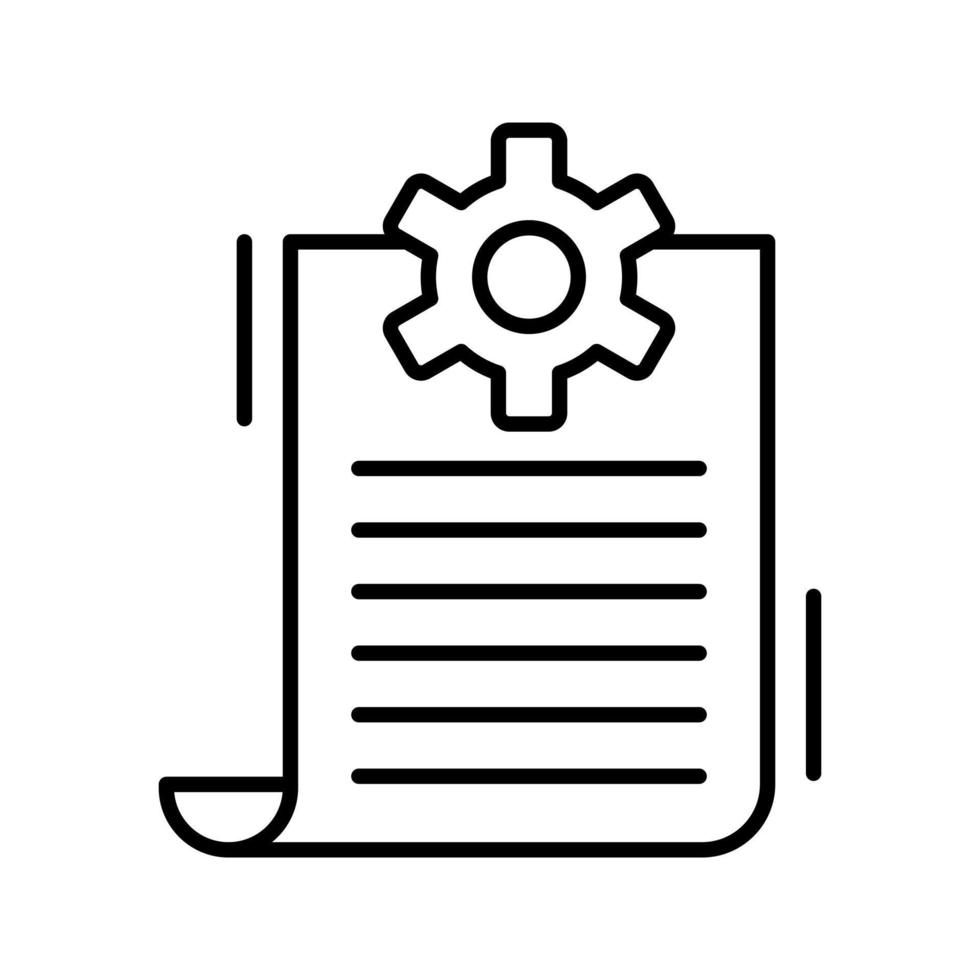 Content Management Vector Icon