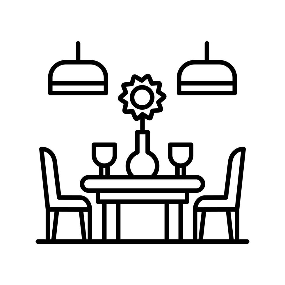 Table Vector Icon 14601853 Vector Art at Vecteezy