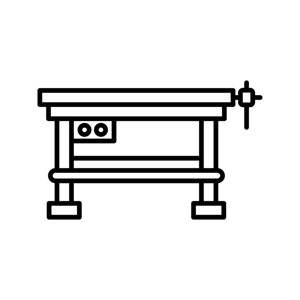 Work Bench Vector Icon