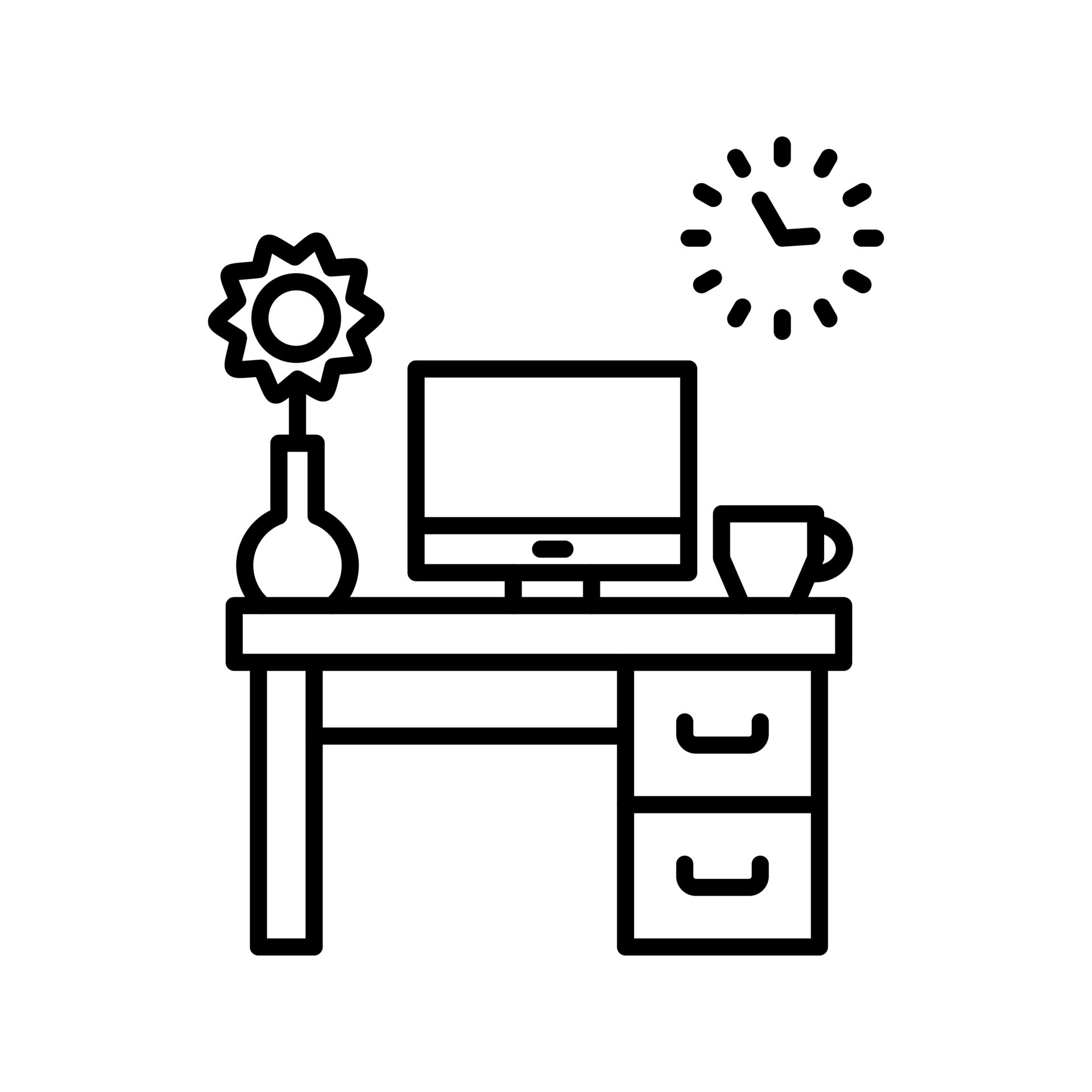 Work Table Vector Icon 14601912 Vector Art at Vecteezy