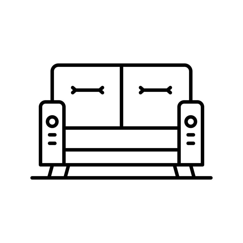 Sofa Vector Icon