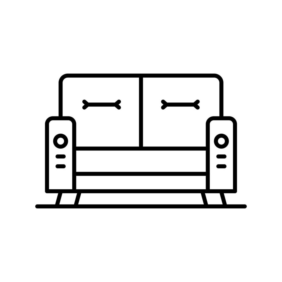 Sofa Vector Icon