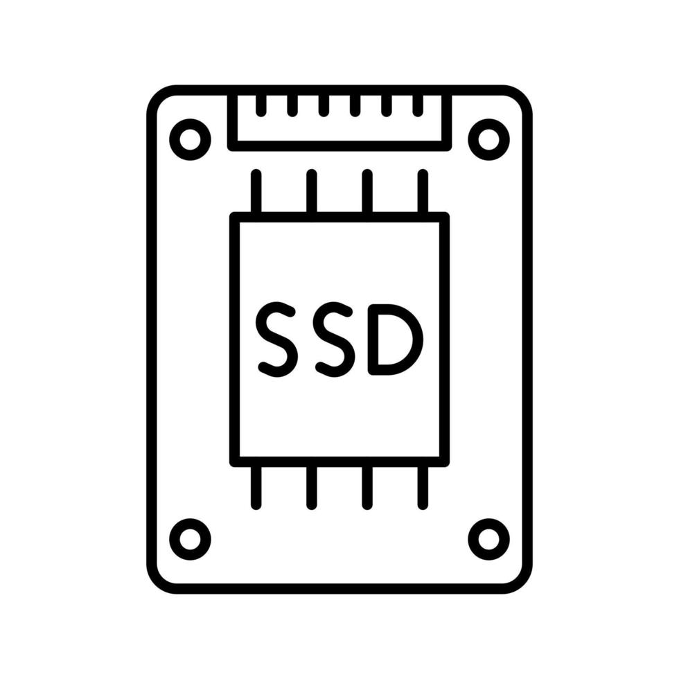 Ssd Vector Icon