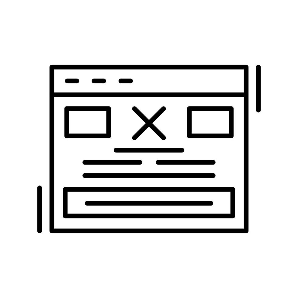 Error Vector Icon