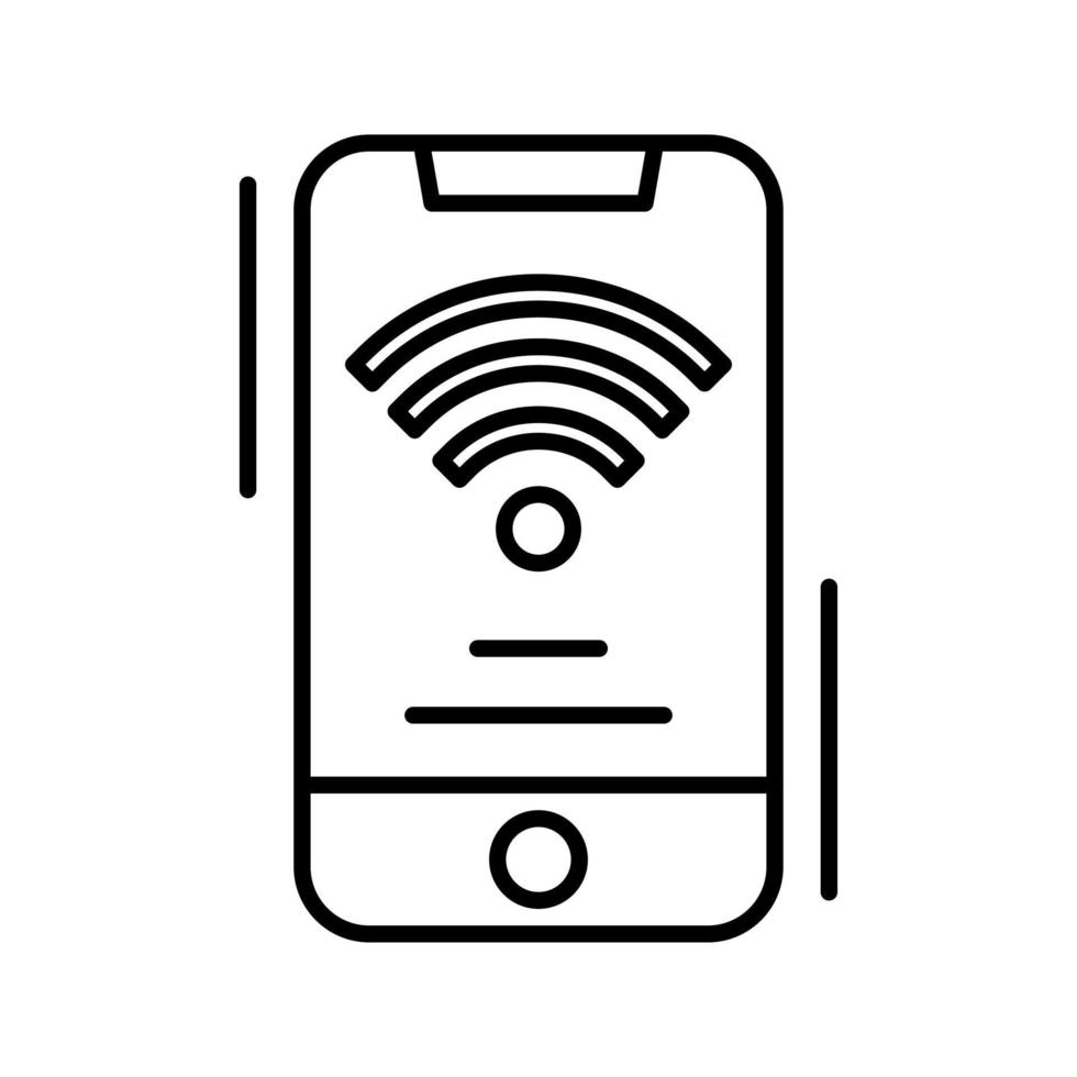 icono de vector de señal wifi