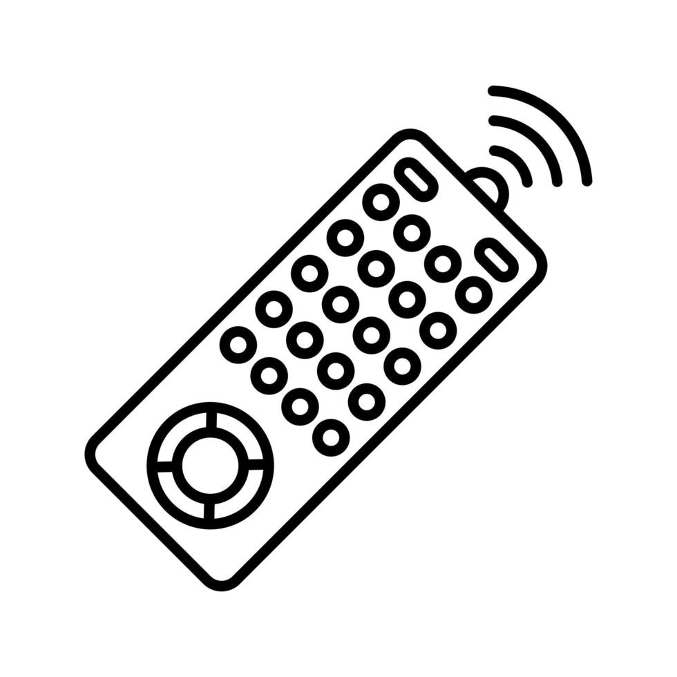 Remote Vector Icon