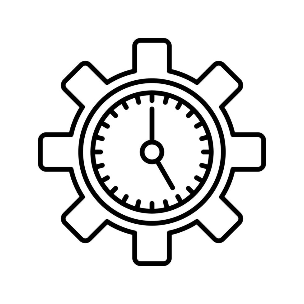 icono de vector de gestión de tiempo