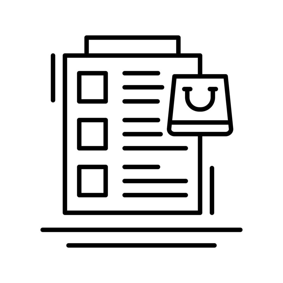 Wish List Vector Icon