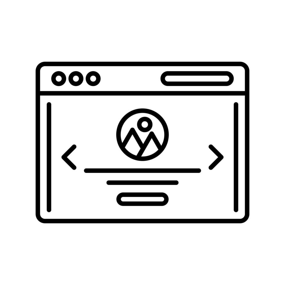 Web Page Vector Icon