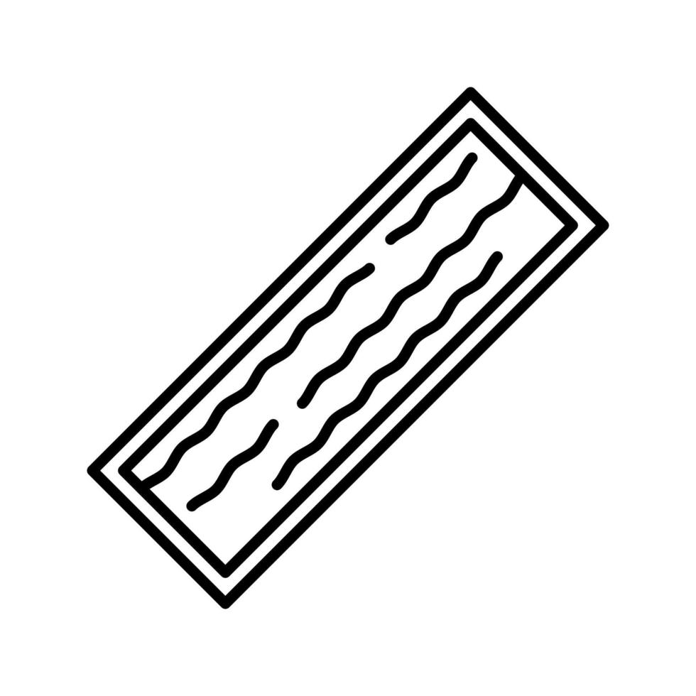 Plank Vector Icon