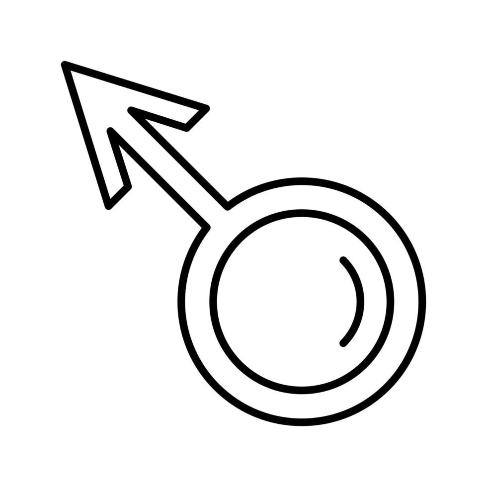 icono de vector masculino