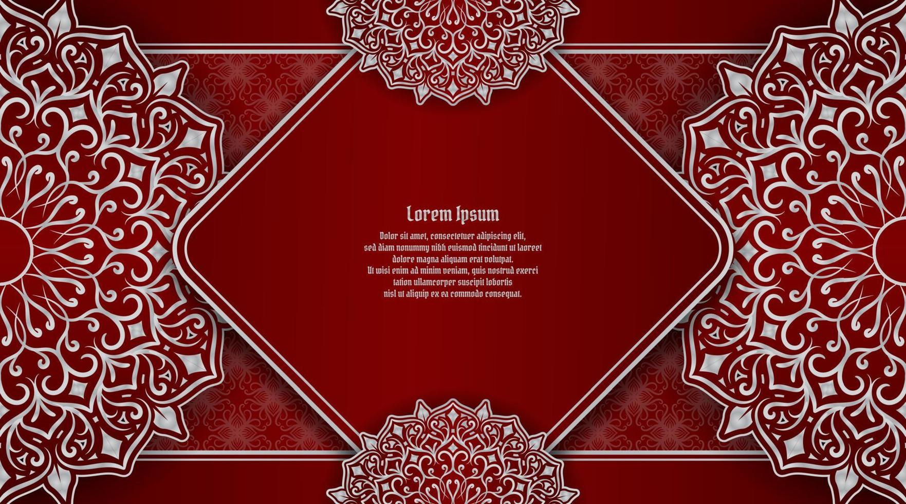 luxury ornamental mandala, vector design