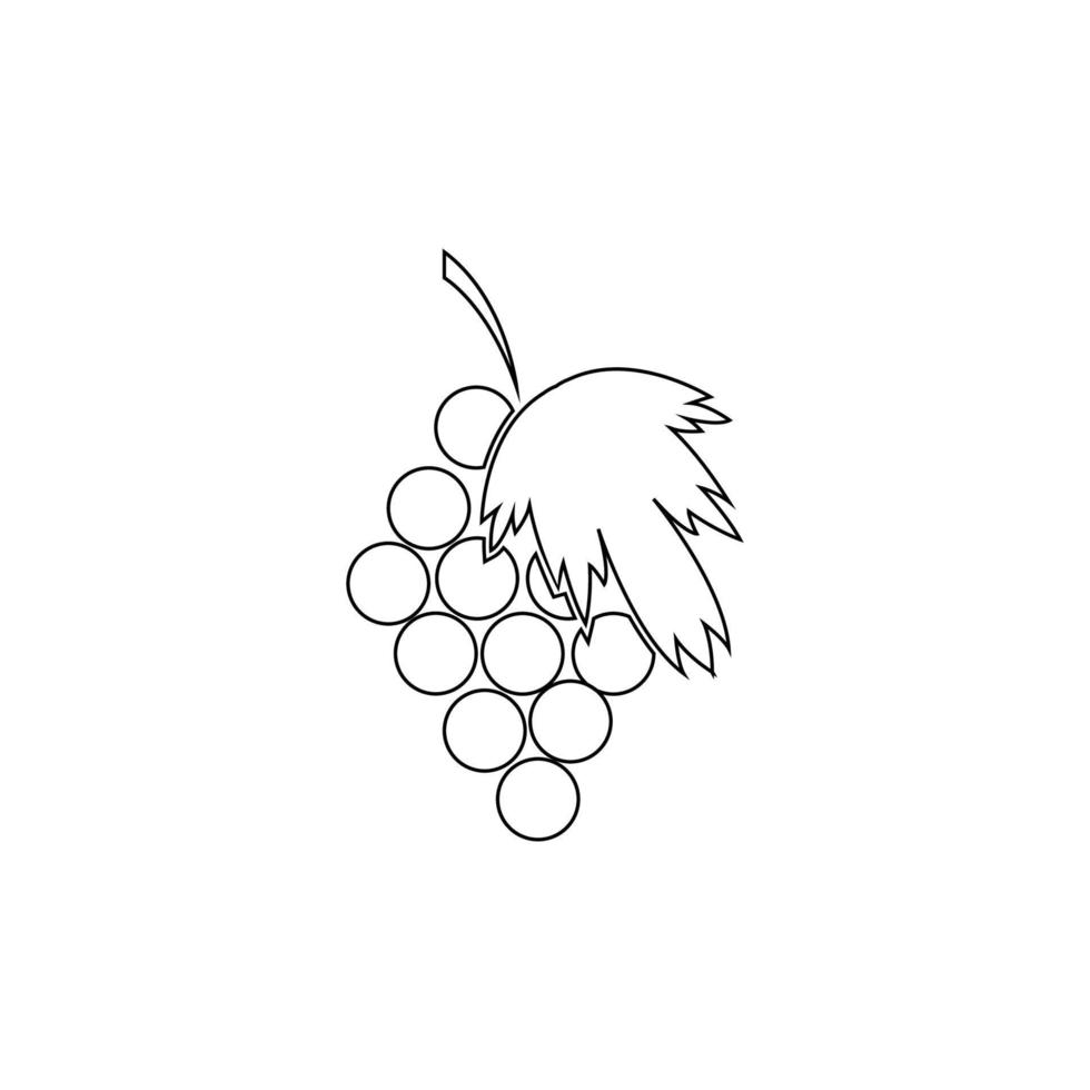 grape logo vektor vector