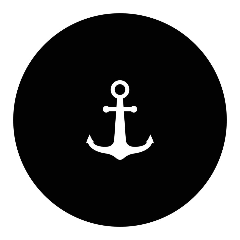 Anchor Logo vektor vector