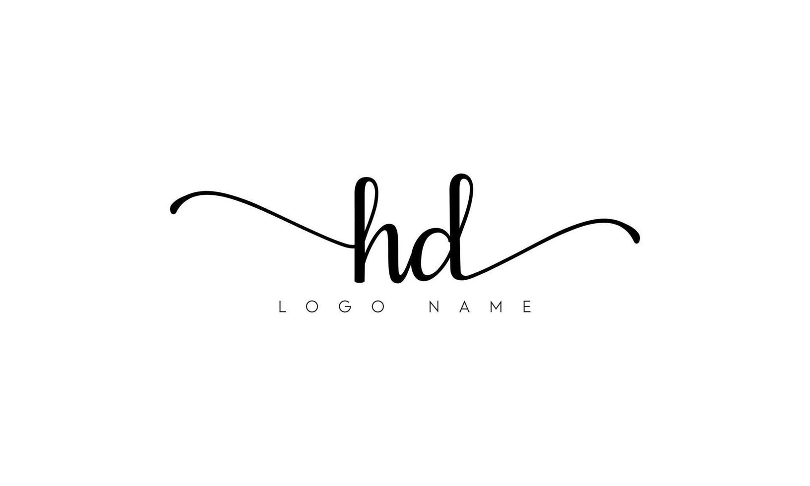 Handwriting letter HD logo pro vector file pro Vector Pro Vector