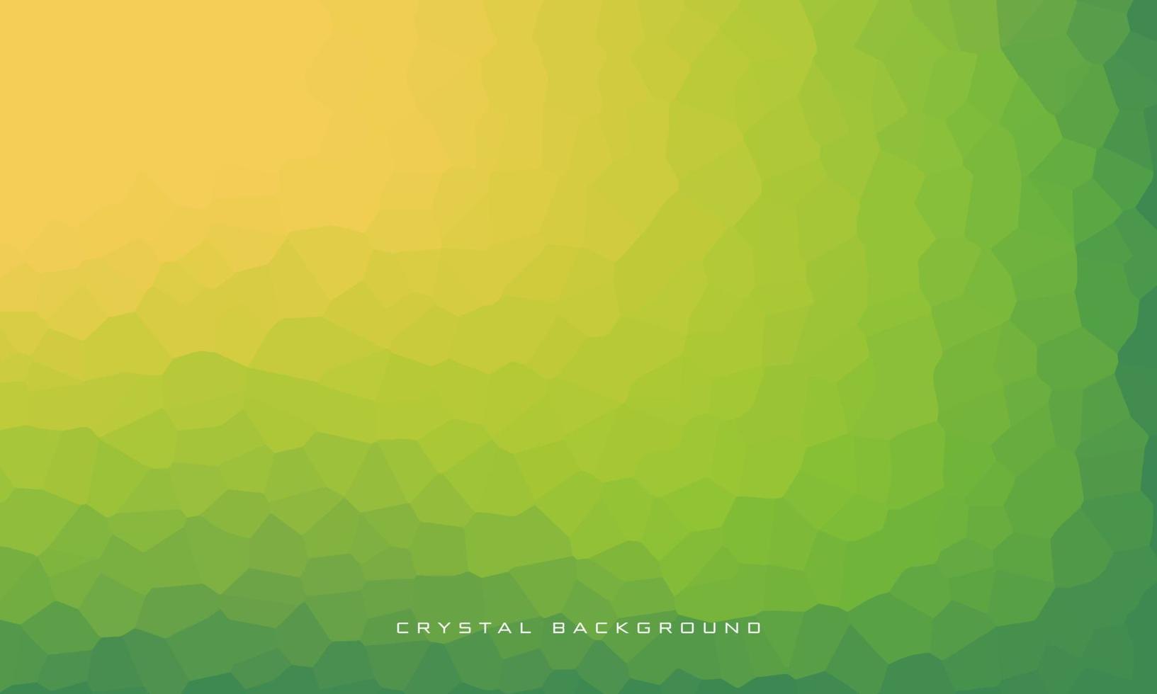 Gradient crystal background with green domination. Eps10 Vector Design