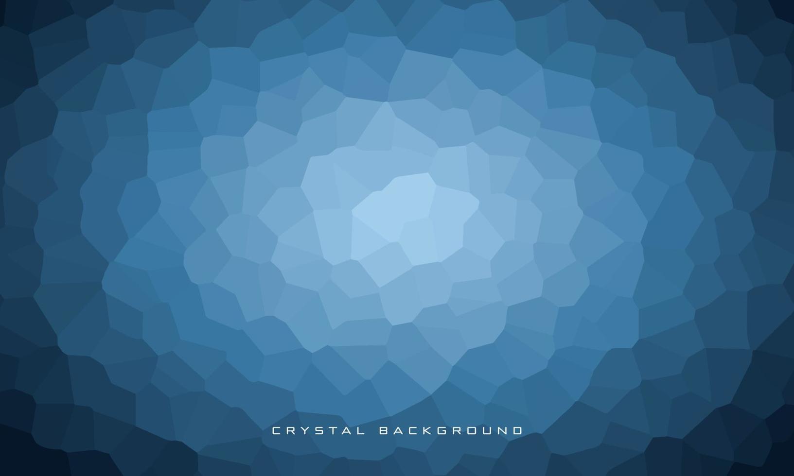 Gradient crystal background with blue domination. Eps10 Vector Design