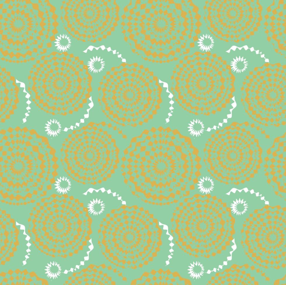 Seamless, black thick halftone dotted circle speed lines. Abstract geometric shape motion. Design elements for textile prints, wrapping papers vector