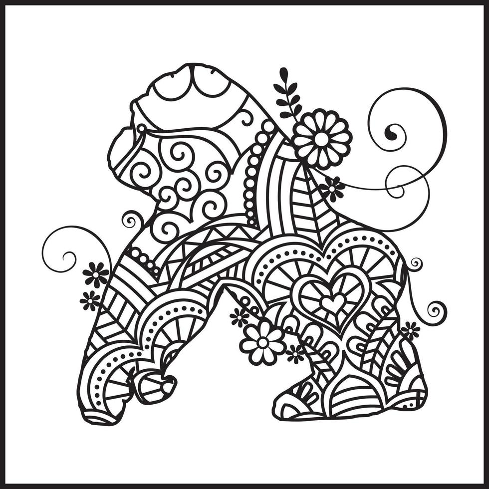Vector illustration decorative Animal on white background