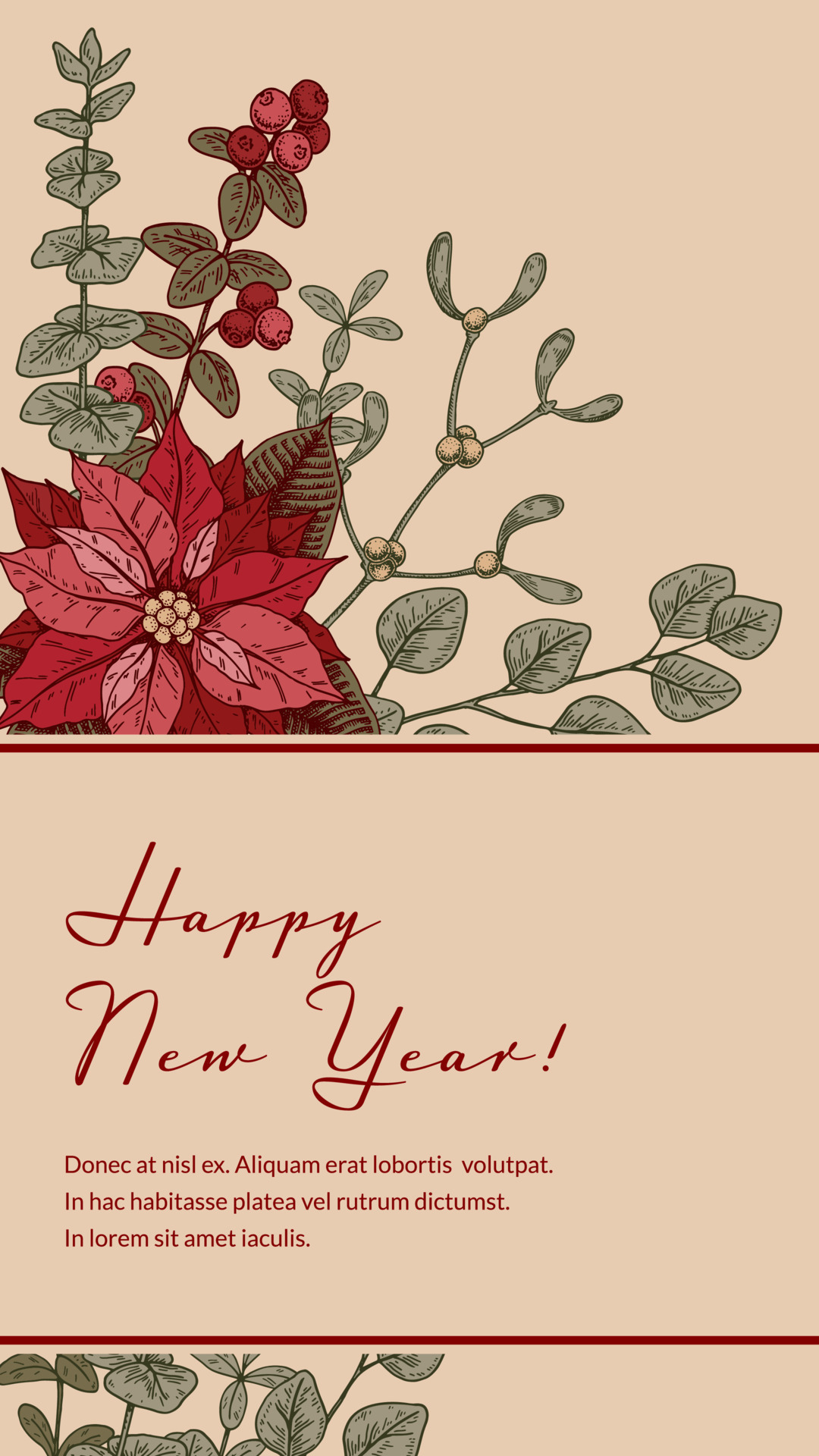 Happy new year flowers deals