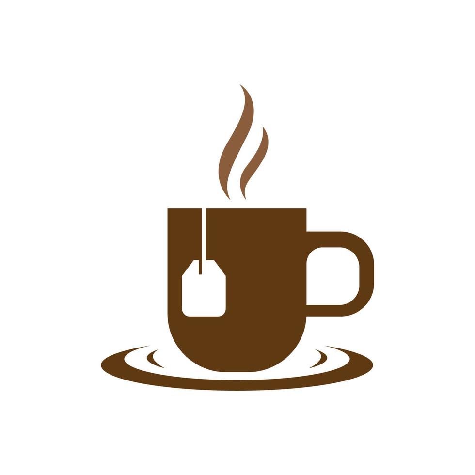 imágenes de taza de cafe logo vector