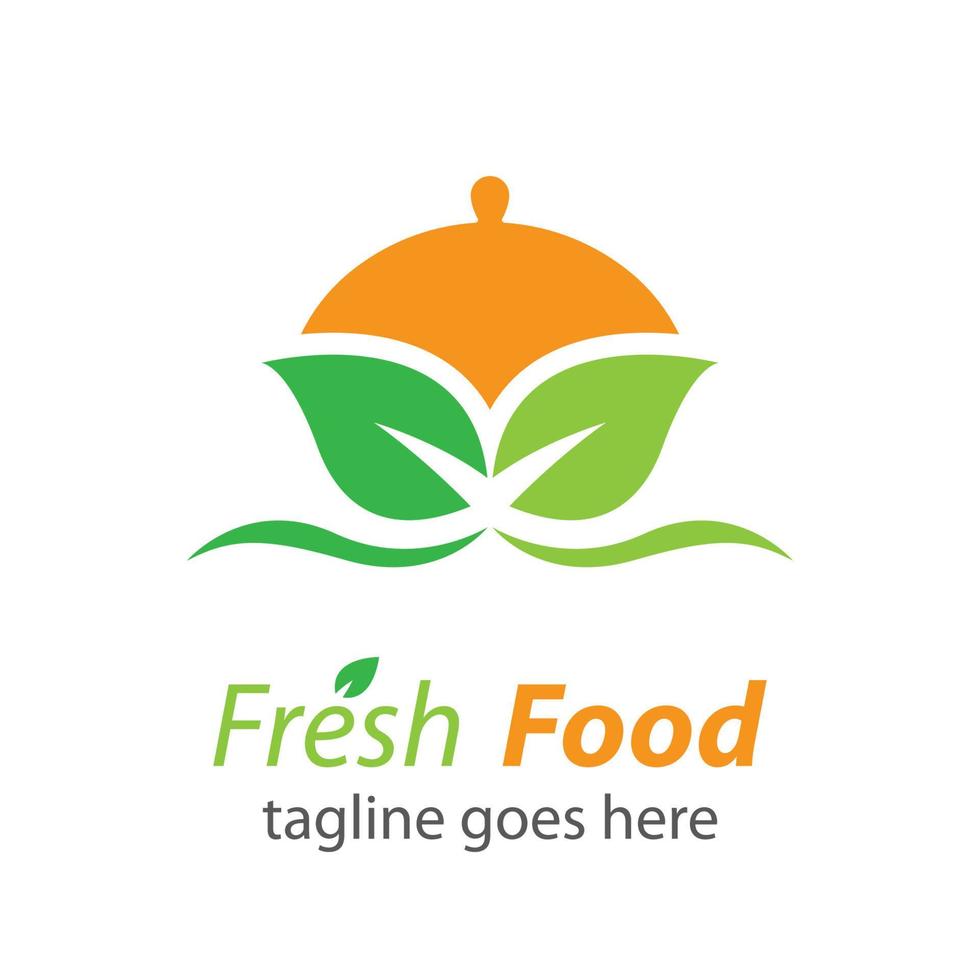 Fresh food logo images illustration vector