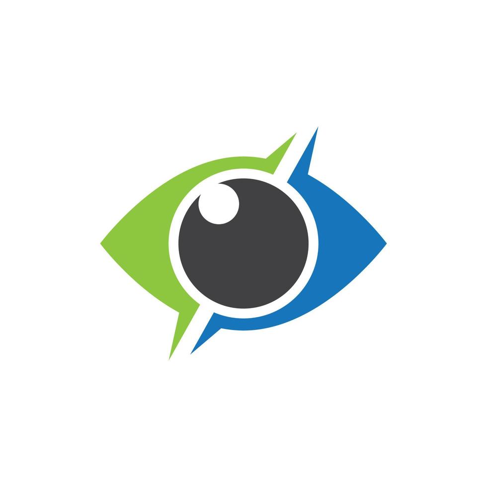 Eye care logo images vector