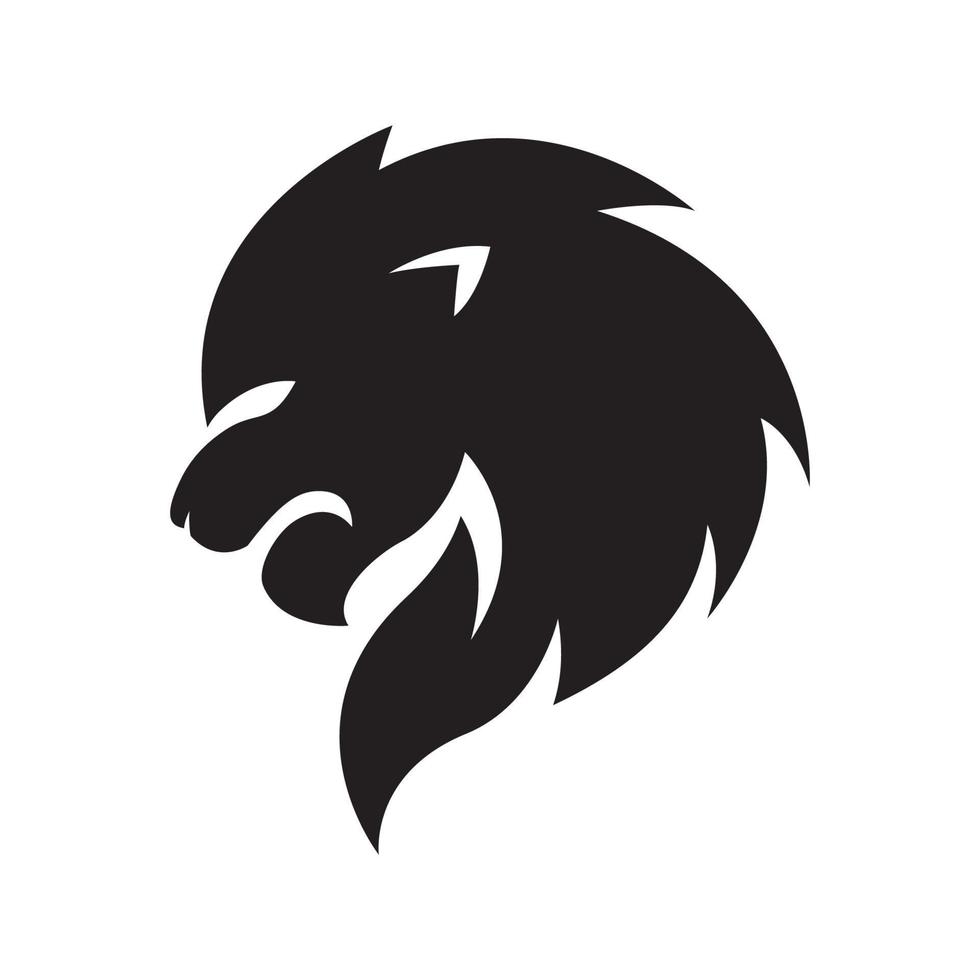 Lion logo images illustration vector